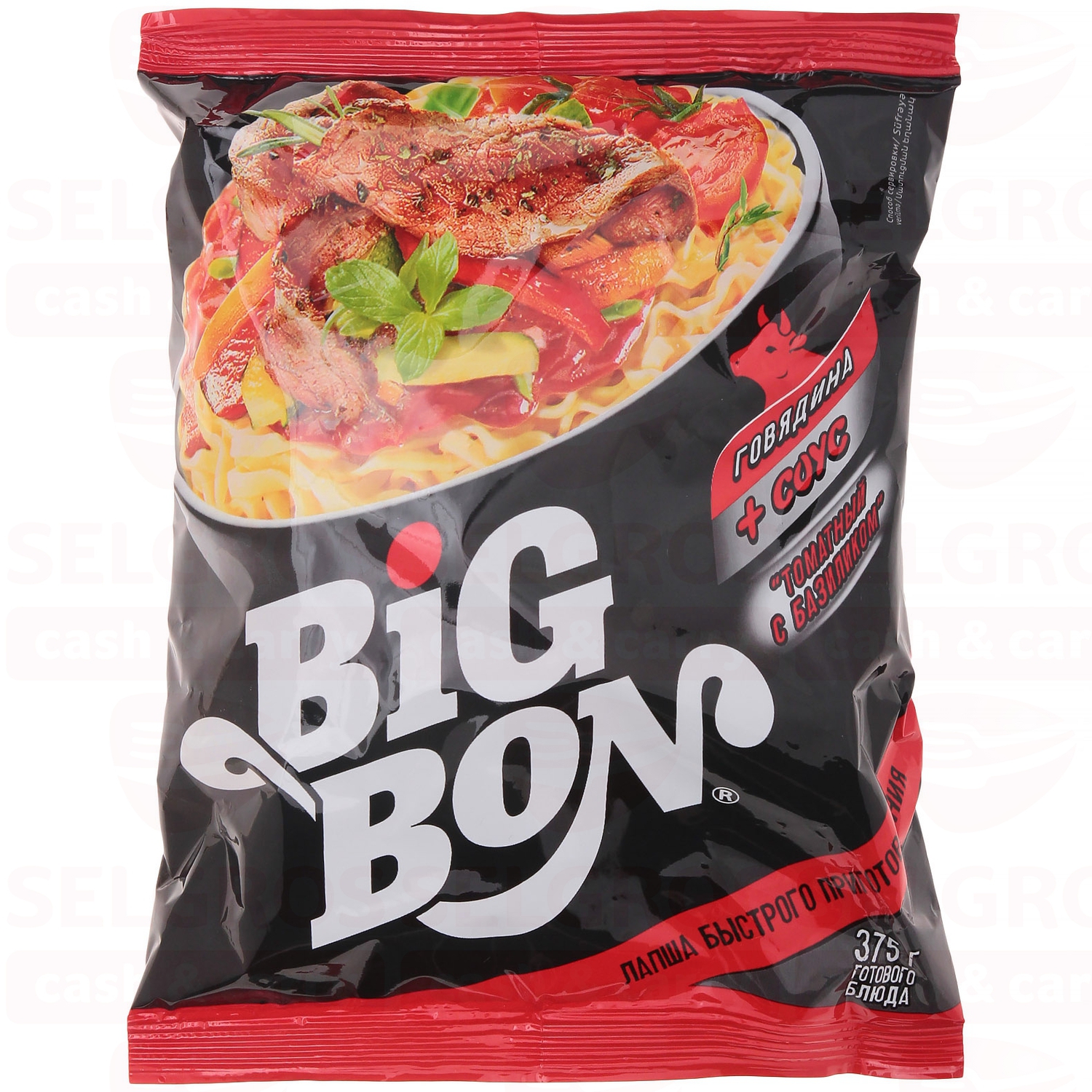 Big bon. Лапша big bon говядина и соус томатный с базиликом, 75г. Биг Бон рамен. Лапша Биг Бон б/п говядина+соус базилик м/уп 75 г. Лапша BIGBON говядина+соус томатный с базиликом 75гр /48.