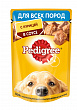 Корм для взрослых собак PEDIGREE с курицей в соусе, 85г