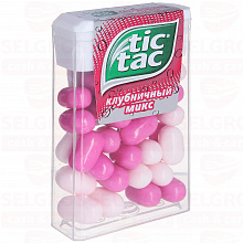 Драже TIC TAC клубника, 16г