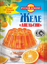 Сухая смесь для желе РУССКИЙ ПРОДУКТ апельсин, 50г