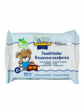 Влажные салфетки BABY LINE 15шт