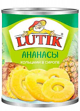 Ананас LUTIK кольцо, 580мл