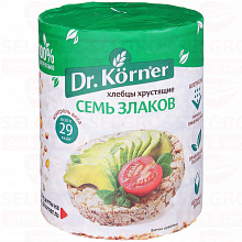 Хлебцы DR.KORNER семь  злаков, 100г