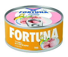 Тунец FORTUNA в масле, 185г