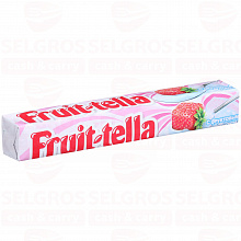 Жевательные конфеты FRUITTELLA клубничный йогурт, 41г