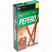 Палочки LOTTE PEPERO алмонд, 36г