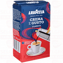 Кофе молотый LAVAZZA крема густо, 250г