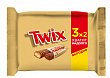 Шоколадный батончик TWIX с карамелью, покрытое молочным шоколадом, 165г