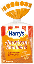 Хлеб HARRY'S AMERICAN SANDWICH сандвичный с отрубями, 515г