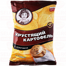 Чипсы ХРУСТЯЩИЙ КАРТОФЕЛЬ с солью, 70г