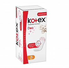 Прокладки ежедневные KOTEX нормал део 56шт