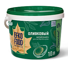 Майонез EFKO FOOD SPECIAL  настоящий оливковый 67%, 10л