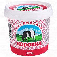 Продукт молокосодержащий АЛЬПИЙСКАЯ КОРОВКА 30%, 900г